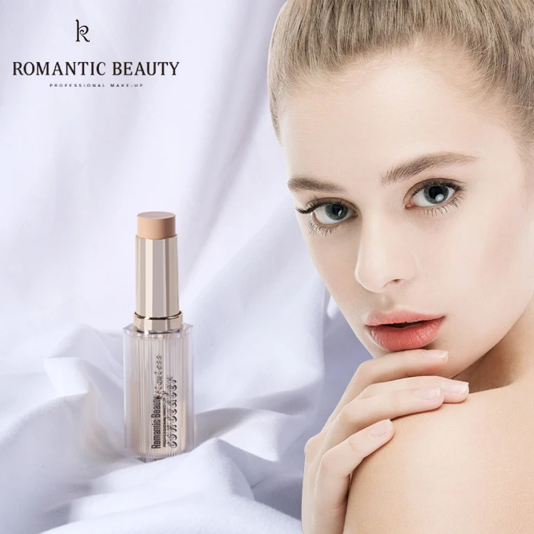 Romantic Beauty  Base Primer Moisturizer Hide Blemish Concealer Stick Foundation Makeup Full Coverage Contour Face Concealer