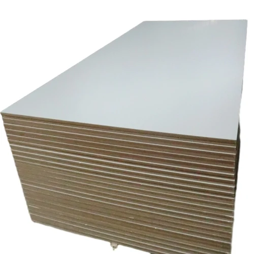 Good Quality 1220mmx2440mmx18mm White Melamine Faced MDF Board for Kitchen Cabinets