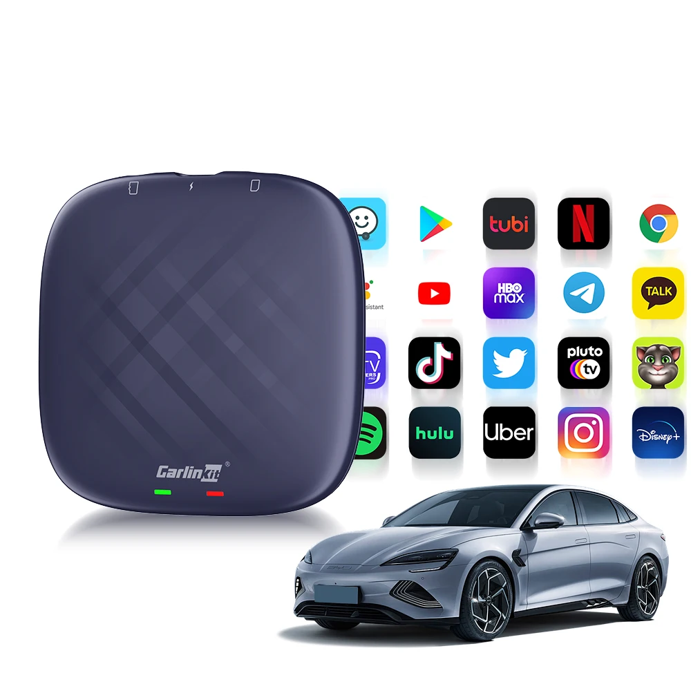Custom Carlink Tbox Plus 4G 64Gb Wireless Car Stereos Auto Smart Radio Adapter Carlinkit Carplay Android 13 Tv Ai Box For Car