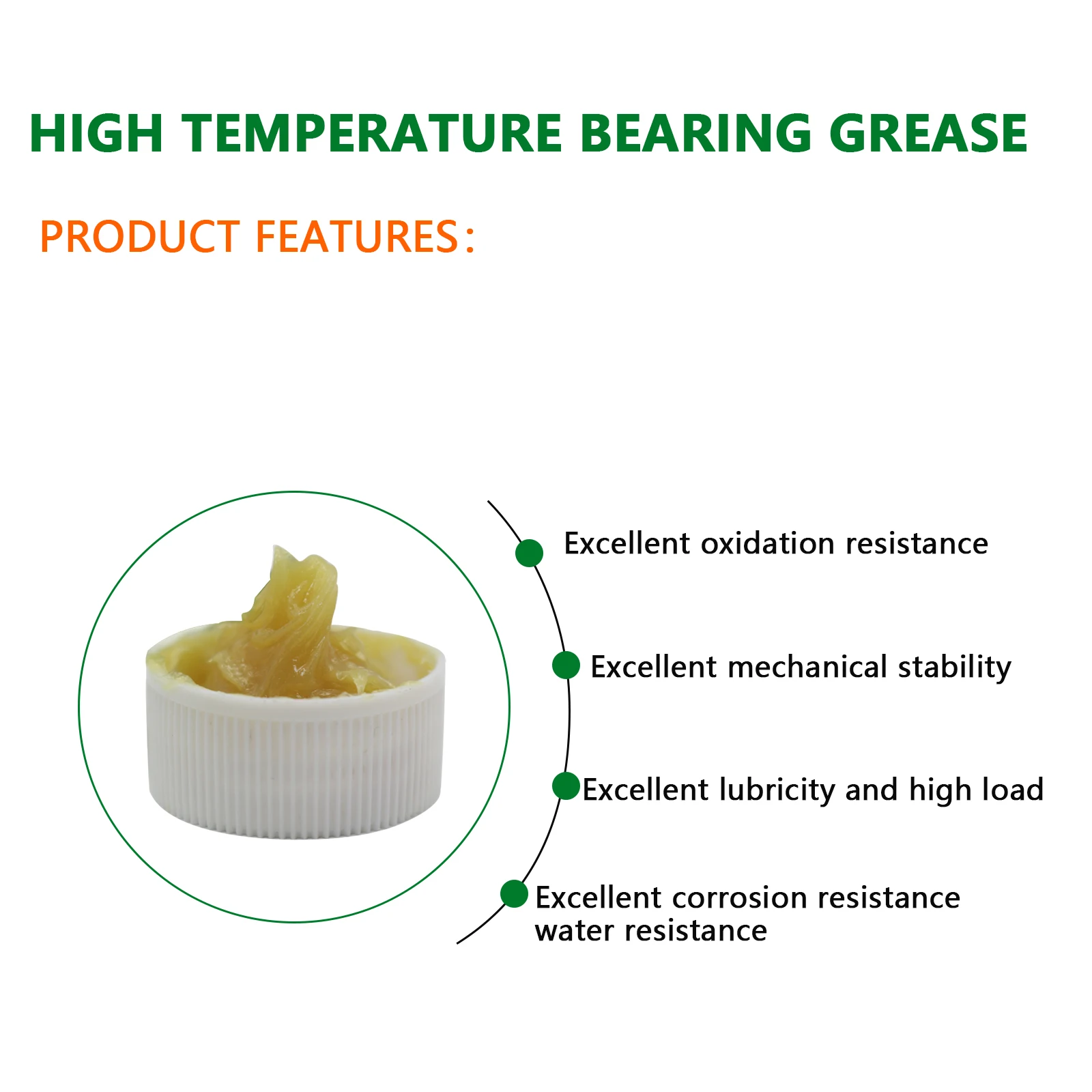 Factory direct supply of anti-corrosion excellent lubrication extra-high temperature grease