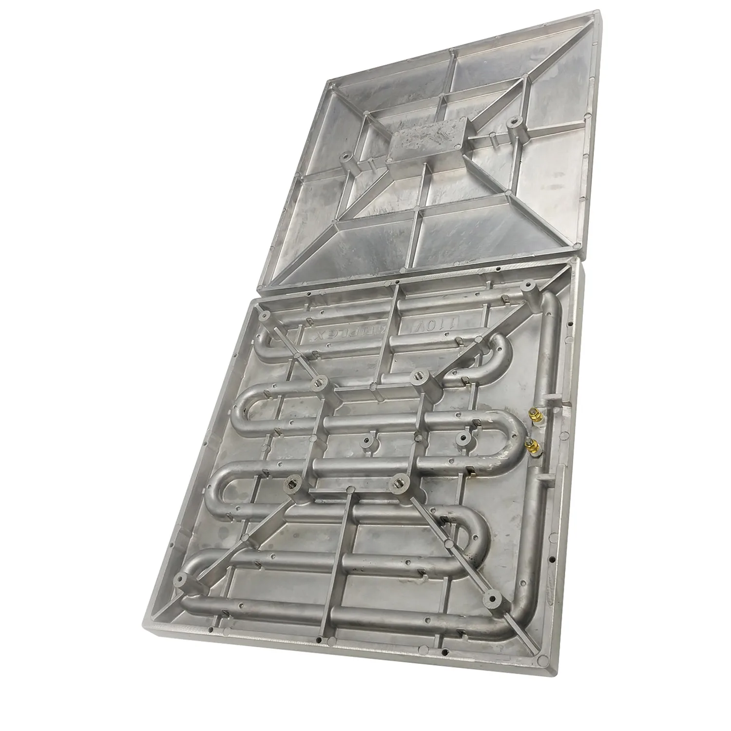 Air heat element of aluminium plate heating machine