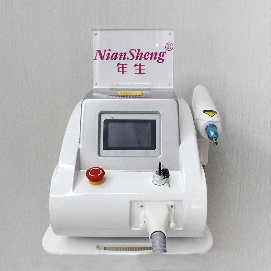 picosecond q switched nd yag laser portable1064nm 532nm 1320nm pico Carbon laser peeling tattoo removal machine