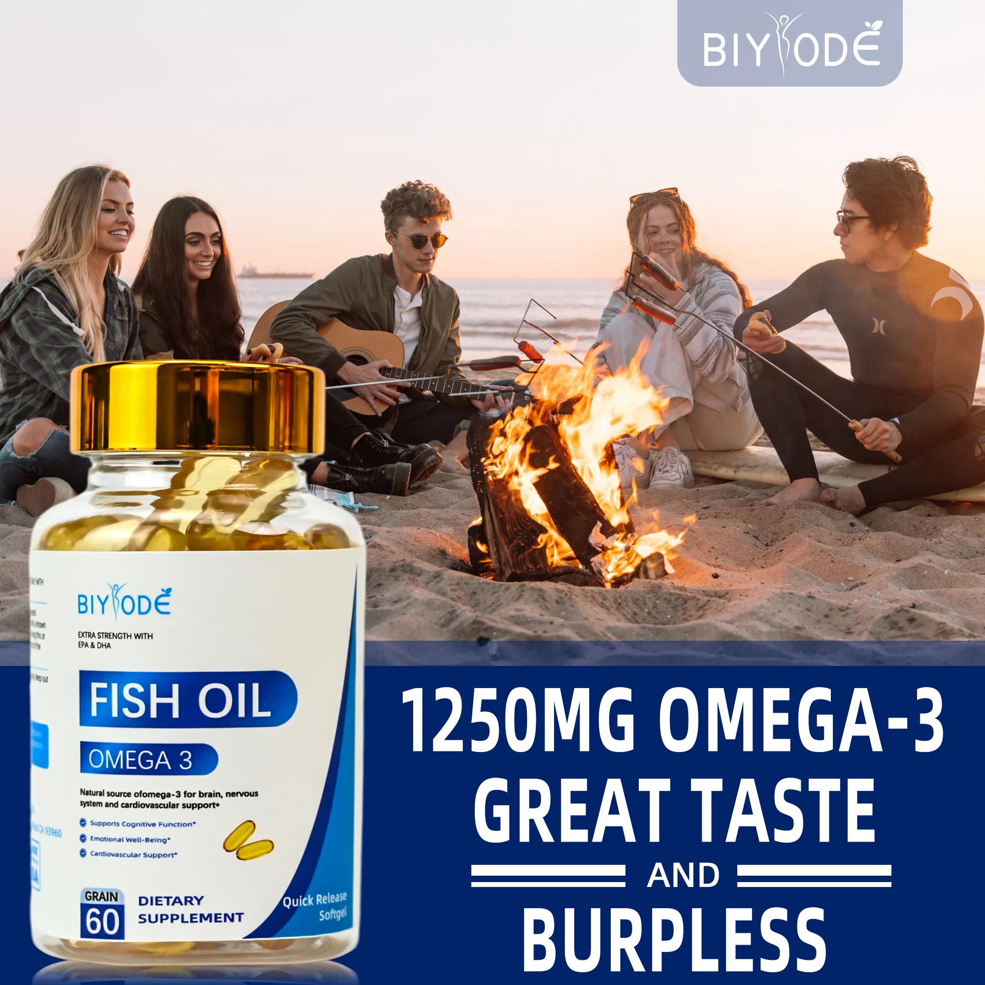 OEM ODM custom omega 3 wholesale fish oil softgel