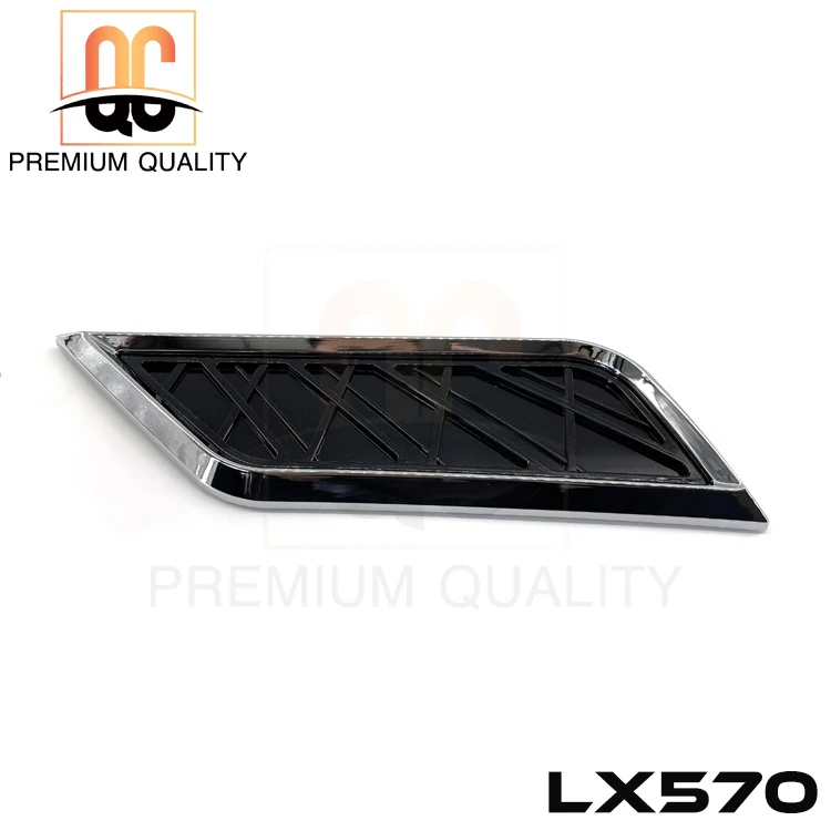 Dubai market hot sell high quality black rear bumper wing decoration for LX570