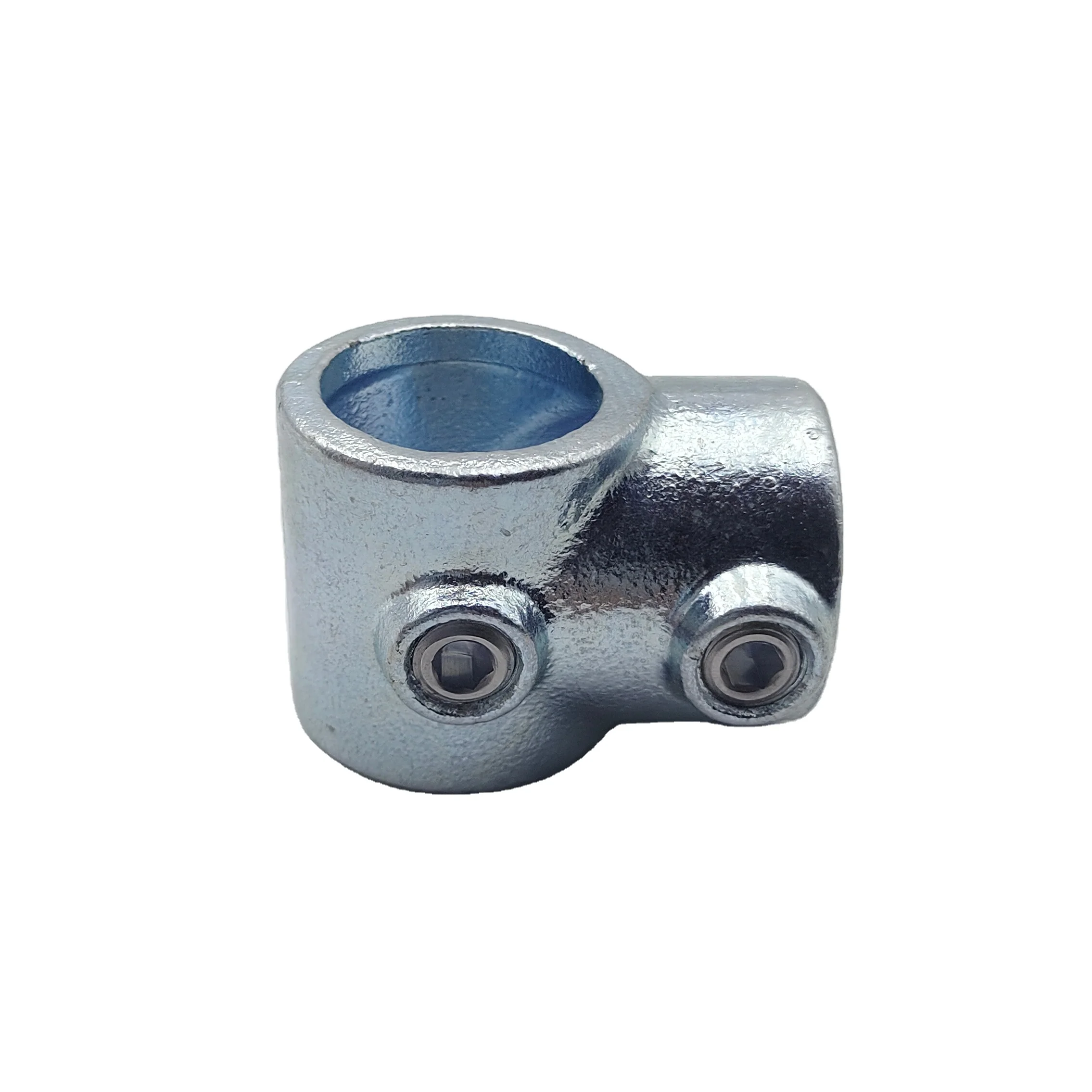 A101D 48.3mm Galvanized Malleable Iron Safety Standard Key Clamp Structural Pipe Fittings For Guardrail Systems
