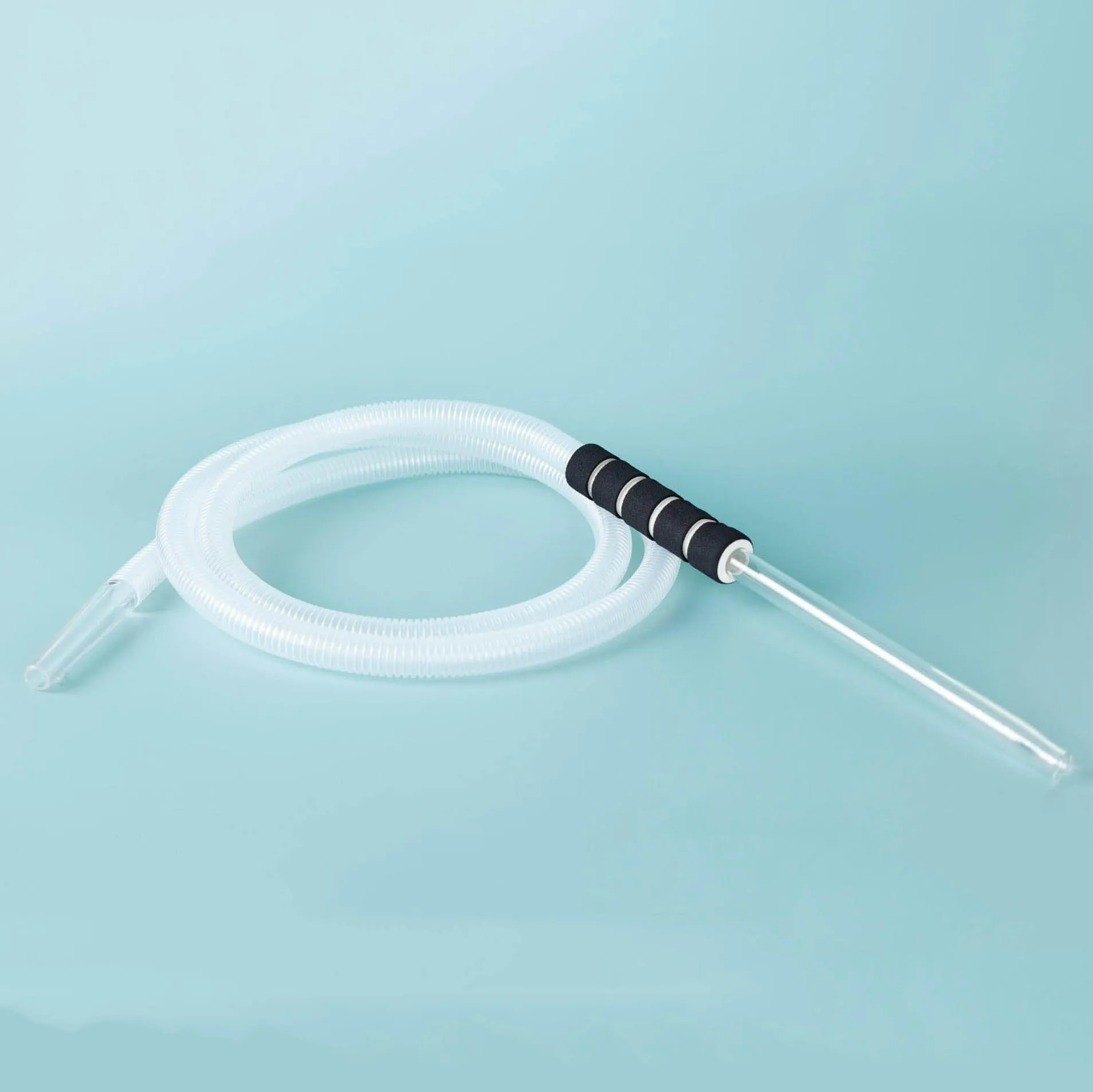 Wholesale Low Price Glass Hookah Pipe 1.5m+0.3m Hose for Shisha Smoking Hookah Accessories Disposable Plastic Hookah