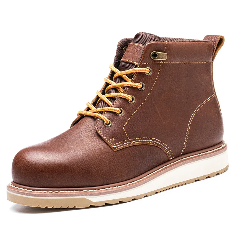 safety shoes steel toe waterproof anti-satatic anti-smashing safety shoes