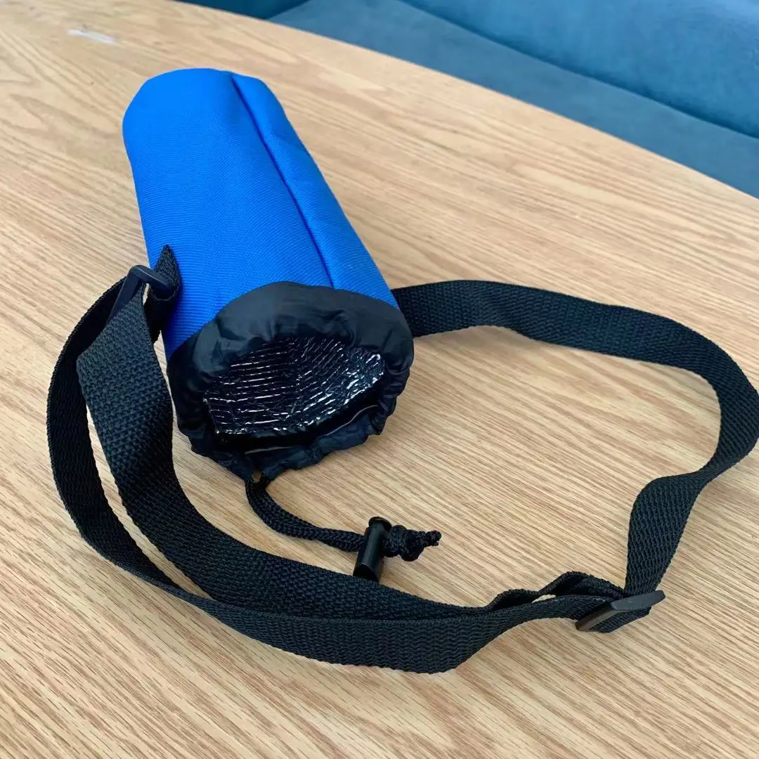 2024  Coffee Tea Thermal Insulated Carrier Cup Holder Portable Canvas Reusable Cup Sleeve Bag