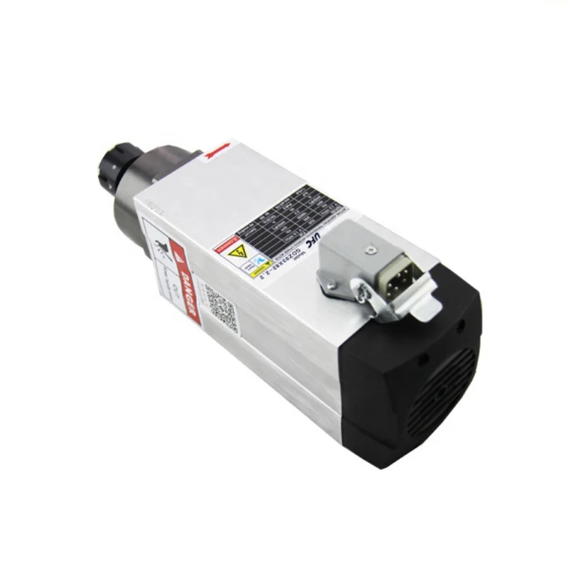 2.2kw Fan Cooling Spindle Air Cooled Spindle 18000rpm er25 for Wood Router