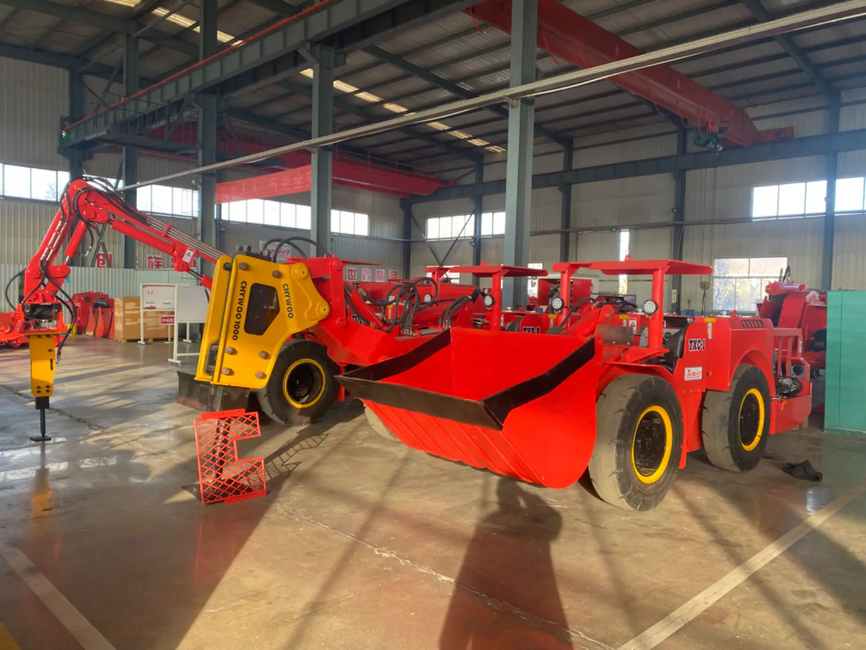 TC-100 Yantai tuoxing High Quality Underground Mining Load Scooptram mines Lhd 1.5Yard scoop