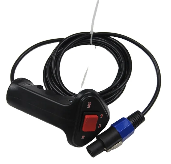 DAO 12v and 24 volt 12000lbs-13000lbs electric winch with red rope for sale