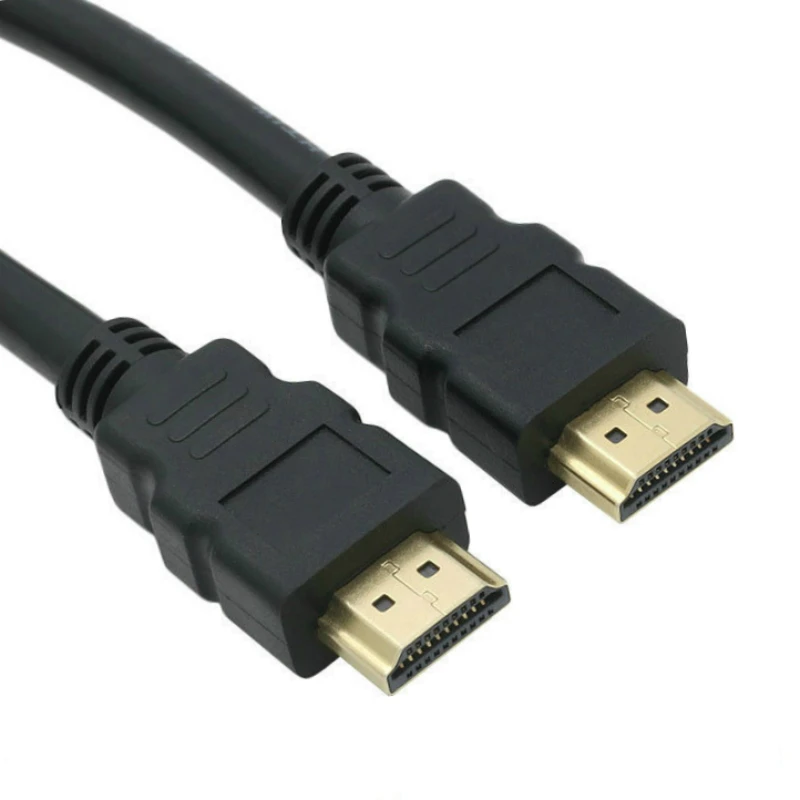 Factory Price Gold cable Plated Male to Male 3D 1080P  4k 2k  HD data cable  2.0 Cable For HDTV computer projector