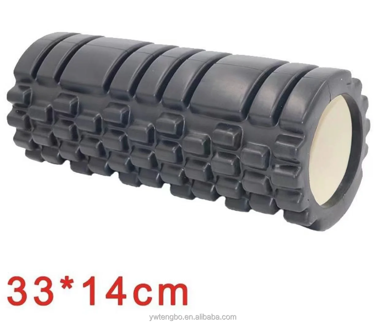 33 cm Crescent Moon-shaped Yoga Pillar Massage Stick Fascia Ball Set Hollow Foam Shaft Pilates Yoga Shaft EVA foam roller