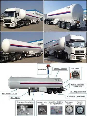 The latest process design of CIMC is a three-axis Fuel Tanker semi-trailer made of high-strength steel.