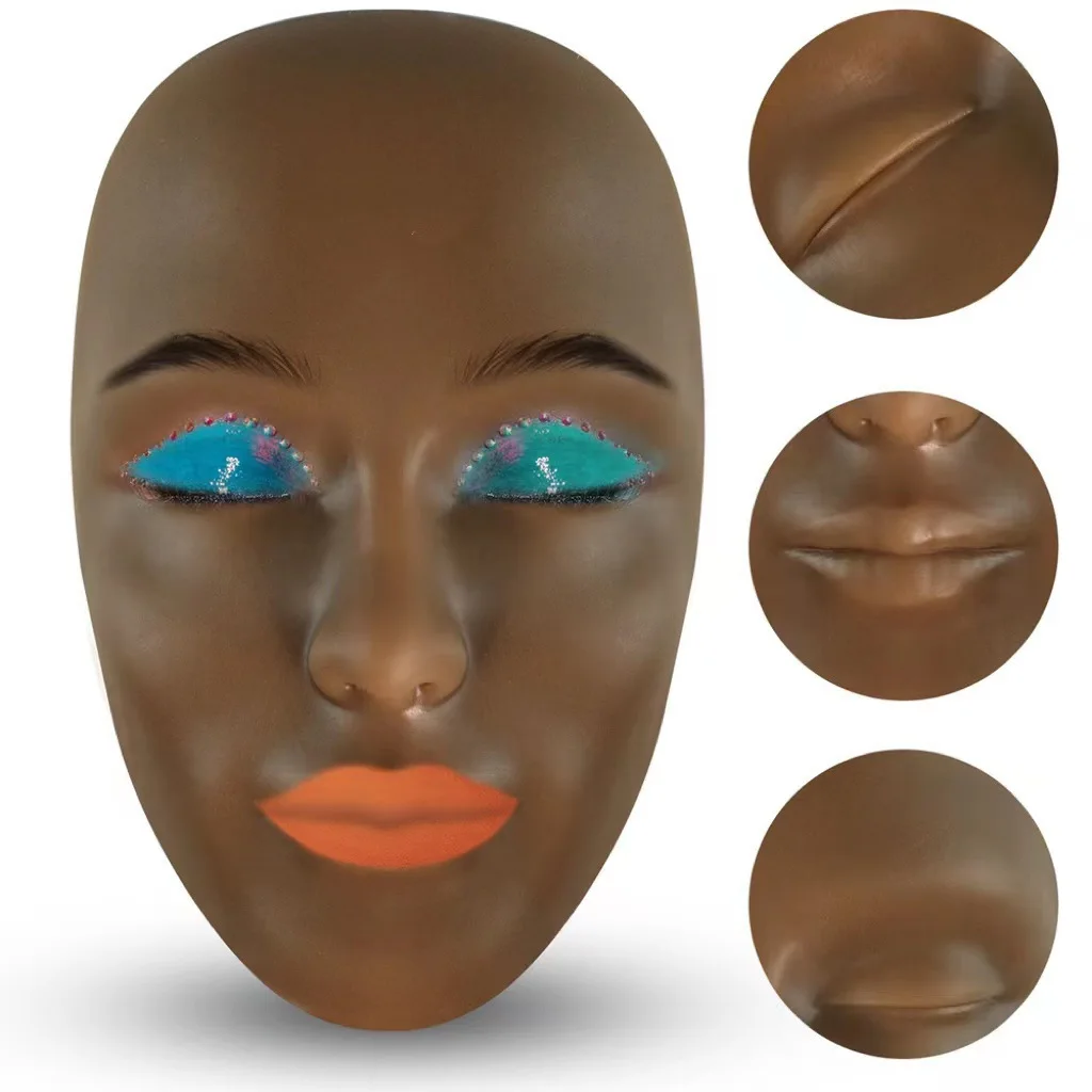 Wholesale High Quality Permanent Makeup Ombre Eyebrow Tattoo 5D Lip Practice Skin for Training