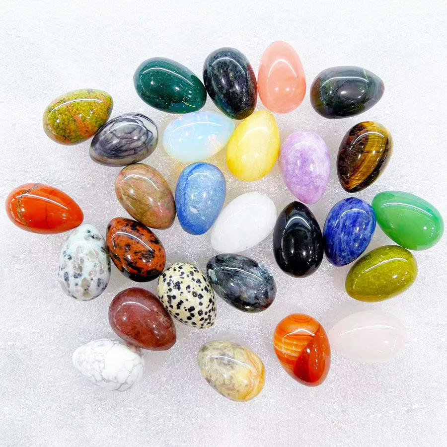 Wholesale Gemstone Jade Multi Materials Available Crystal Yoni Eggs For Vaginal Exercise