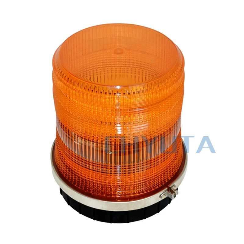 Emergency car strobe warning magnetic led flashing working light amber mini led beacon strobe warning light road warning lights