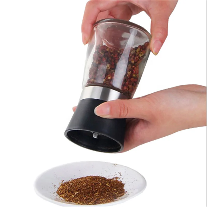 shanghai factory high quality salt pepper spice grinder mill 170ml
