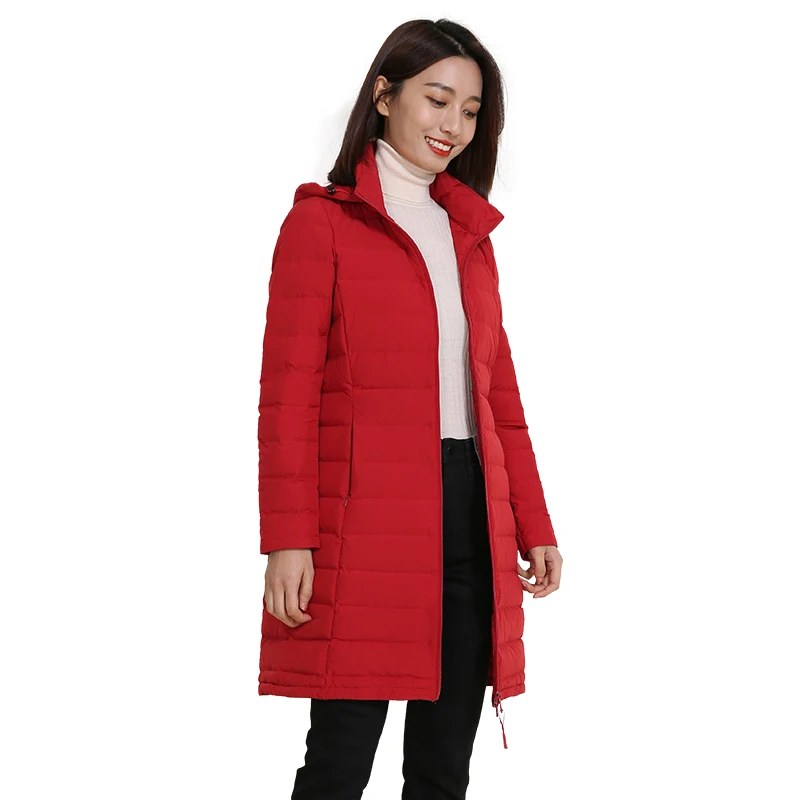 High Quality And Low Price Jackets  Ladies Mid-length Winter  Feather Down Coats