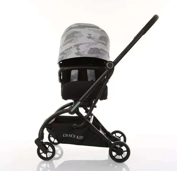 Foldable Stroller Carriage Newborn Pram Luxury Two-way Push 360 Rotate Trolley Cheap Baby Travel Stroller