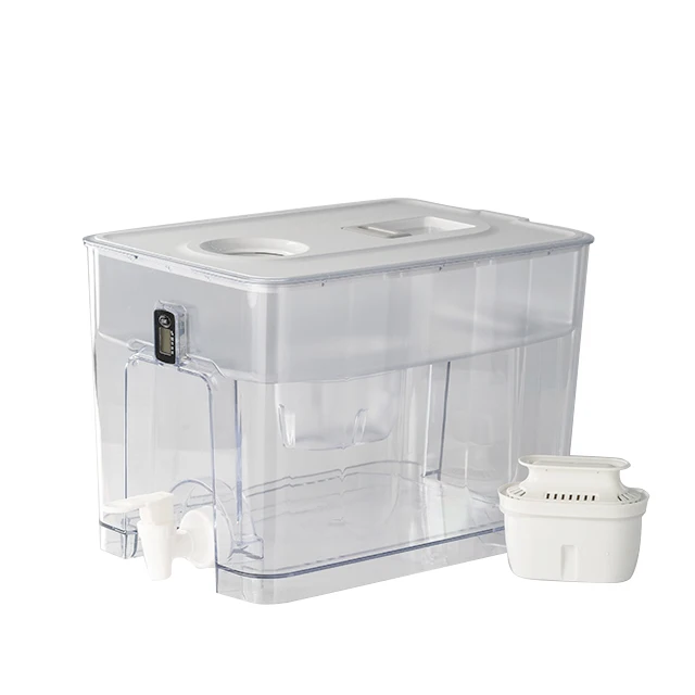 2022 столешница с фильтром для воды, 23 чашки, большой диспенсер для воды с фильтром для дома и офиса