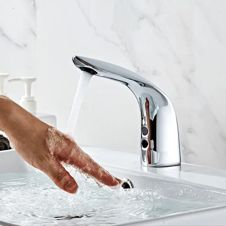 Смесители для раковины с датчиком холодной воды