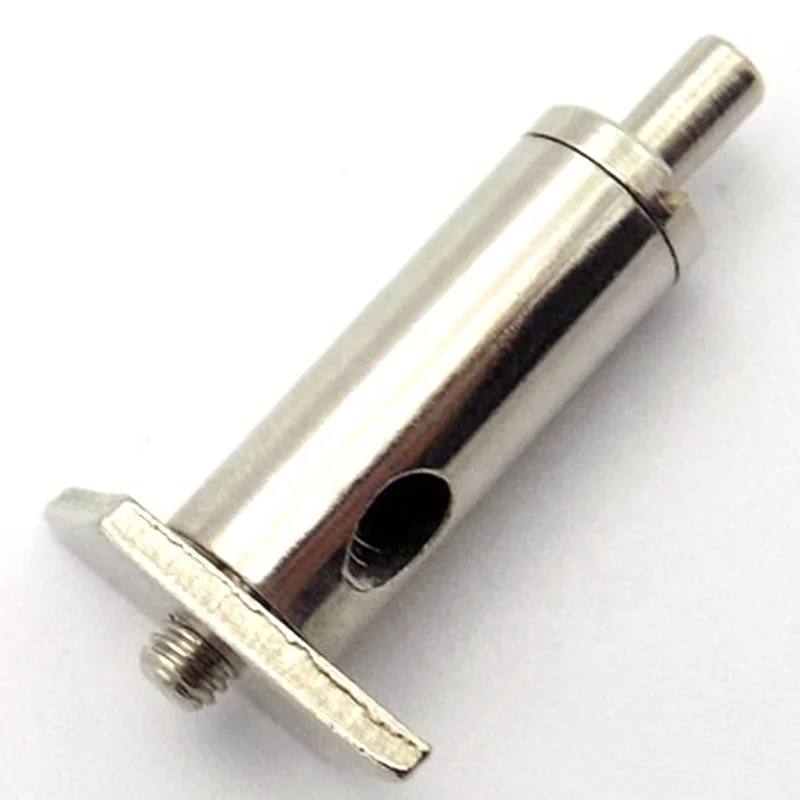 Brass Nickel Plated Picture Hanger Hook Poster Fast Rail Cable Hanger Cross Cable Gripper For 1.2mm -2.0mm Cable