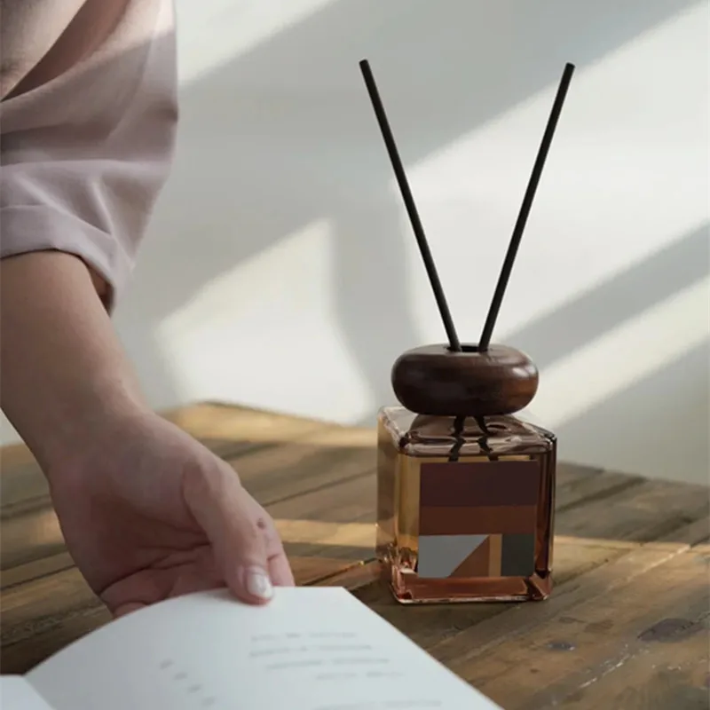 180ml brown diffuser perfume glass bottle for home