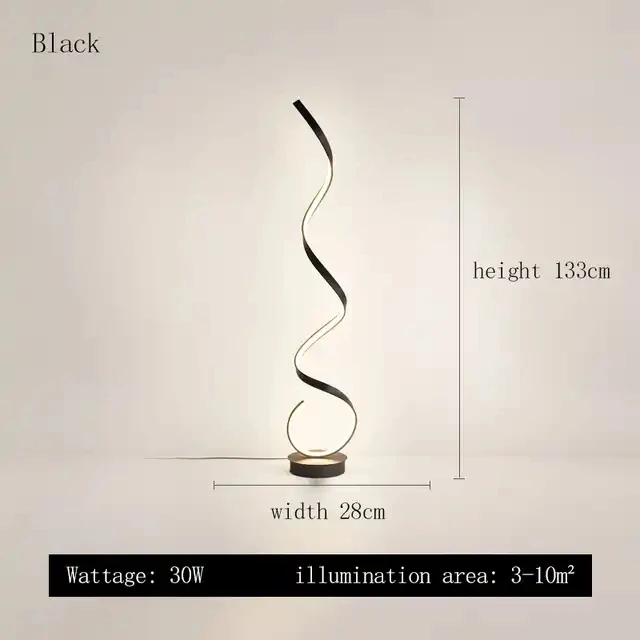 Floor Light Electroless Dimming Nordic Simplicity Led Bedroom Vertical Living Room Modern Floor Lamp Led