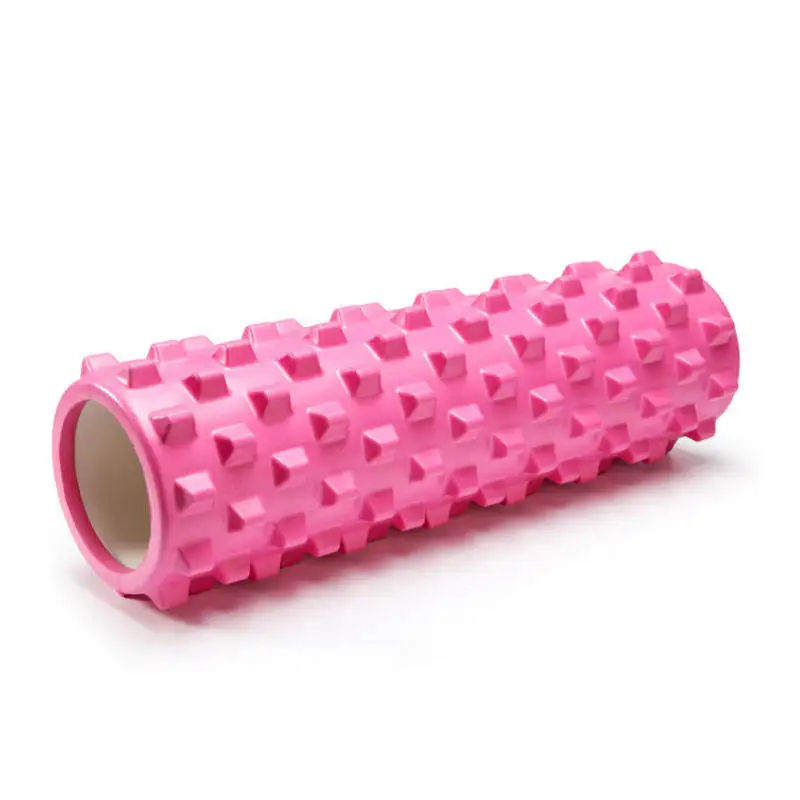 Dropshipping Custom Personalised Rodillo De Espuma Gym Cork Fitness Massage Yoga Wheel Roller Column Eva Paint Foam Roller