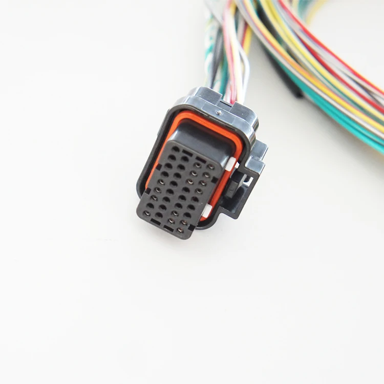 Производство под заказ Tyco AMP Автомобильный разъем ECU 34pin Штекерный кабель в сборе