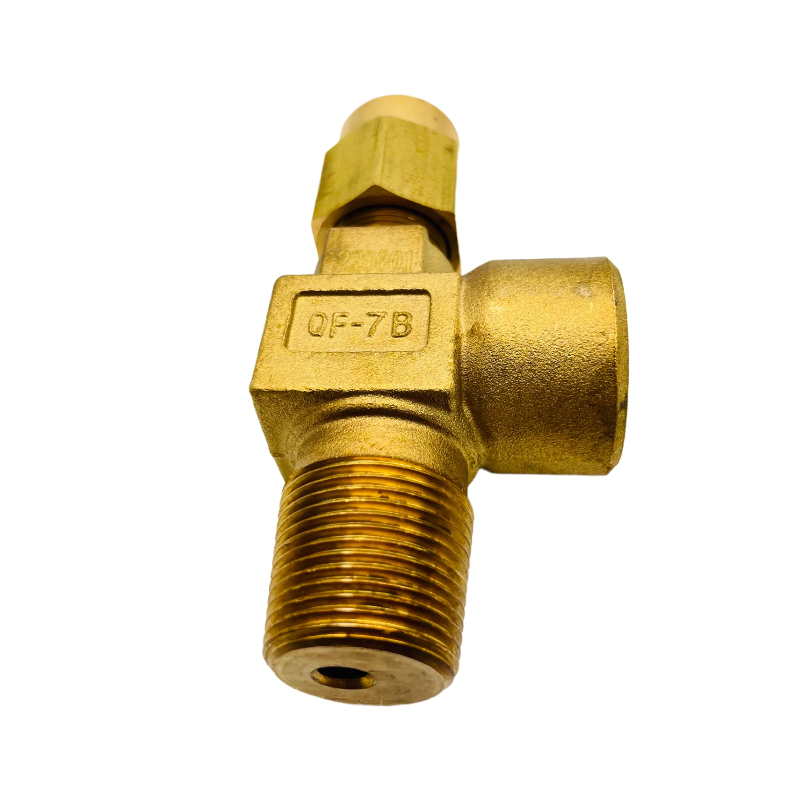 15MPa O2/Air/N2 Cylinder Valve of Needle Type with Female Thread G5/8 in Brass Material Dn 4mm Hot Selling Oxygen