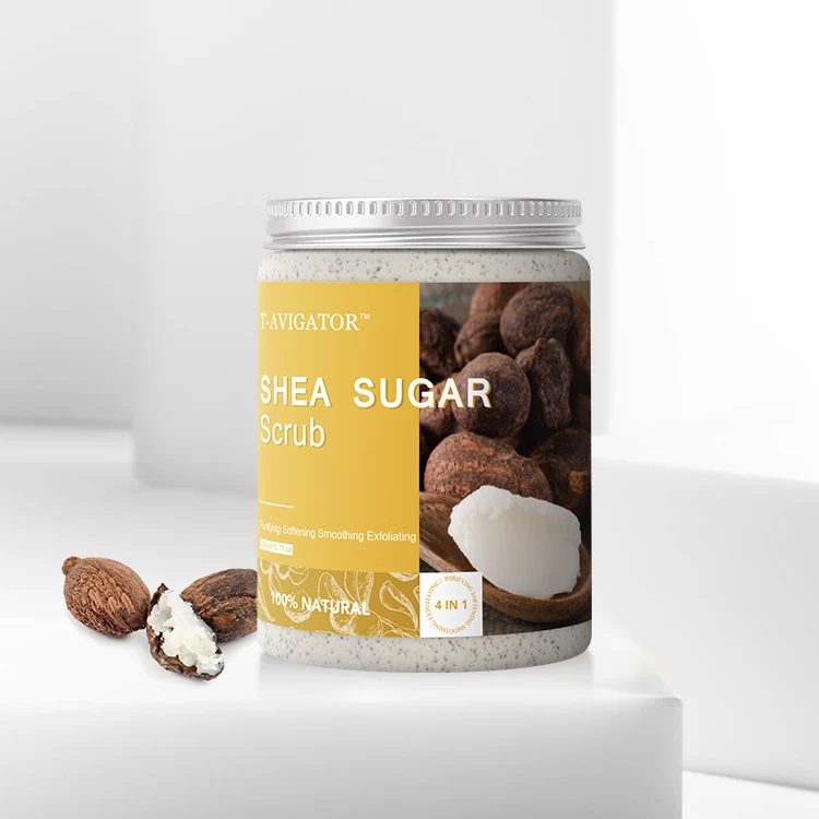 Simple Vegan Shea Sugar Body Scrub Base Wholesale