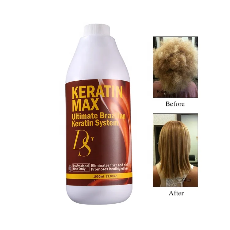 DS Keratin wholesale brazilian collagen protein straightening cream keratin hair treatment set