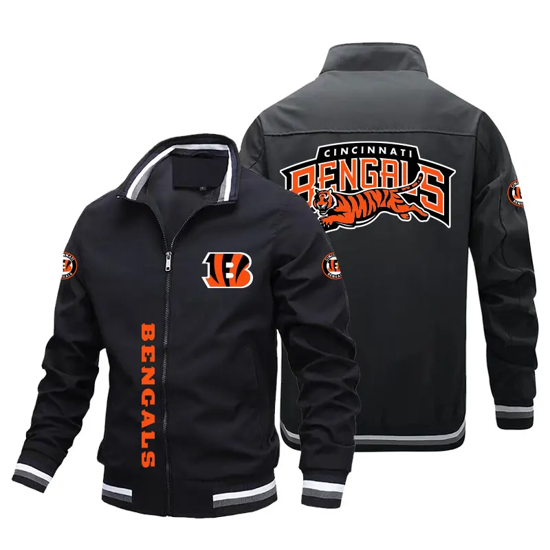 Letterman Trademark Bengals High Quality Premium Plus Size For Men Jacket Cool Sport Varsity Jacket Women