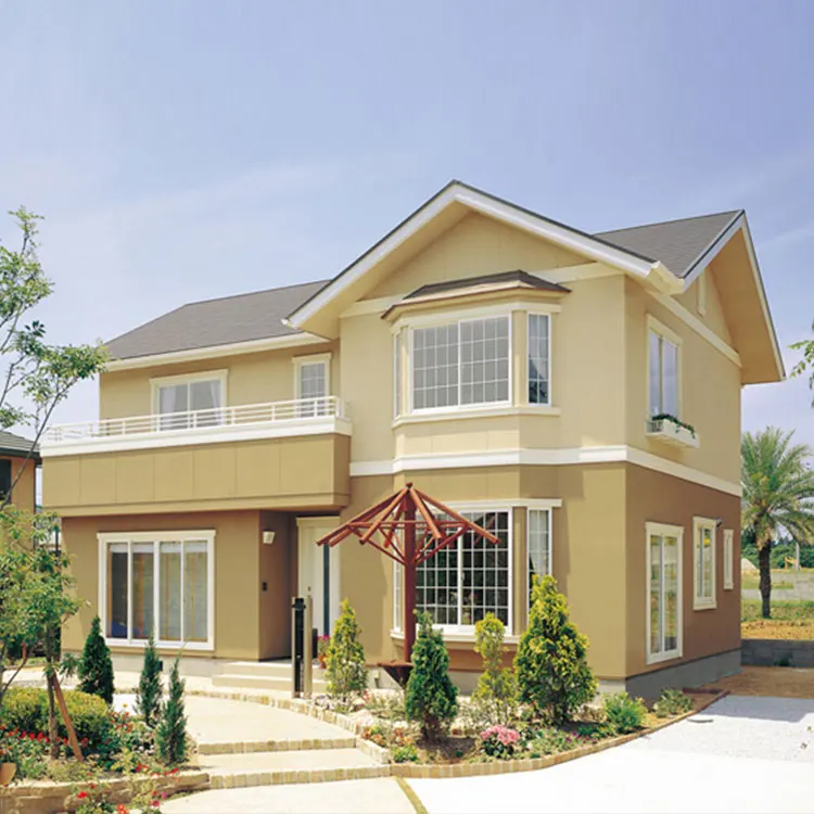 Modern Style 4 bedrooms 1 garage prefab house