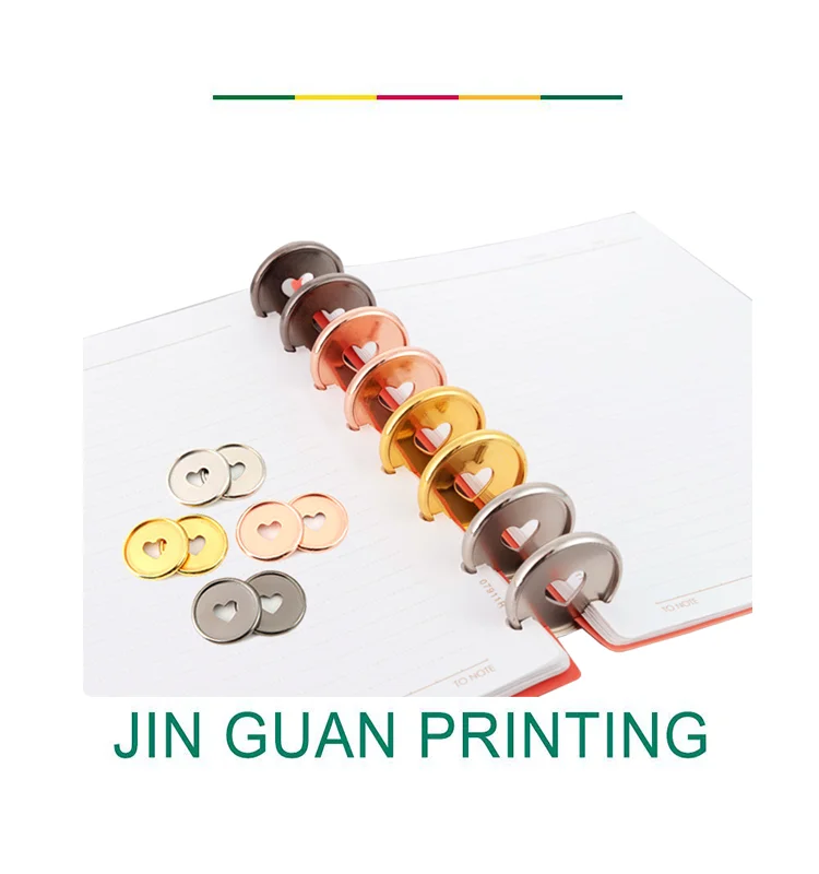 Hole Plastic Binding Ring 100PCS 28MM Binding Disc Planners Loose-leaf Binding Binder Accessories Supplies