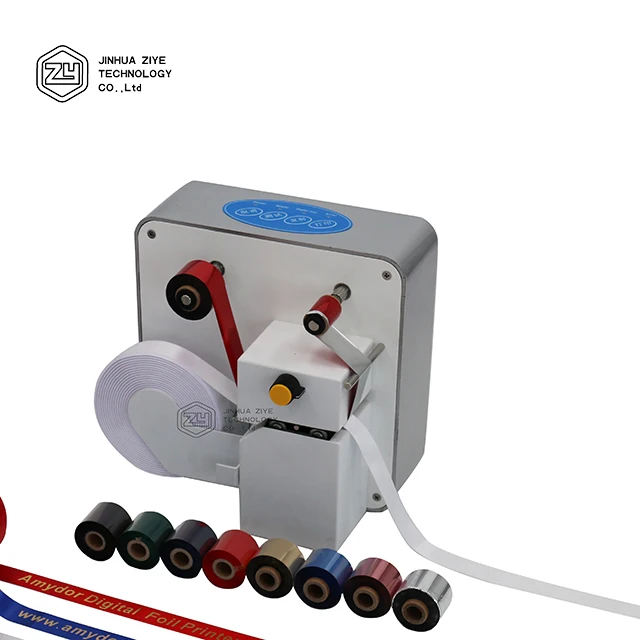 ZY-120 Stain Ribbon Printer/ Digital Label Printer /garment Printing Machine for Sale