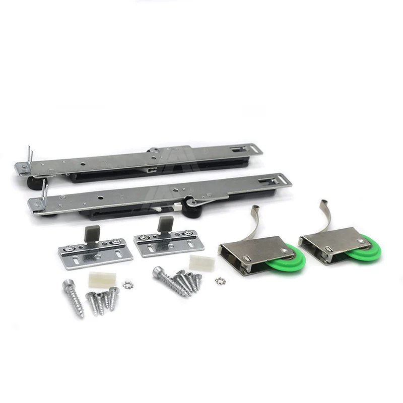 Iron Frame Sliding Upper and Lower Cabinet Wardrobe Wheel Pulley