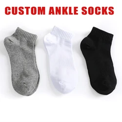 OEM Custom Logo Socks White Pink Cartoon Invisible Designer Socks Summer Ankle Long Crew Cute Cotton Women Socks For Women