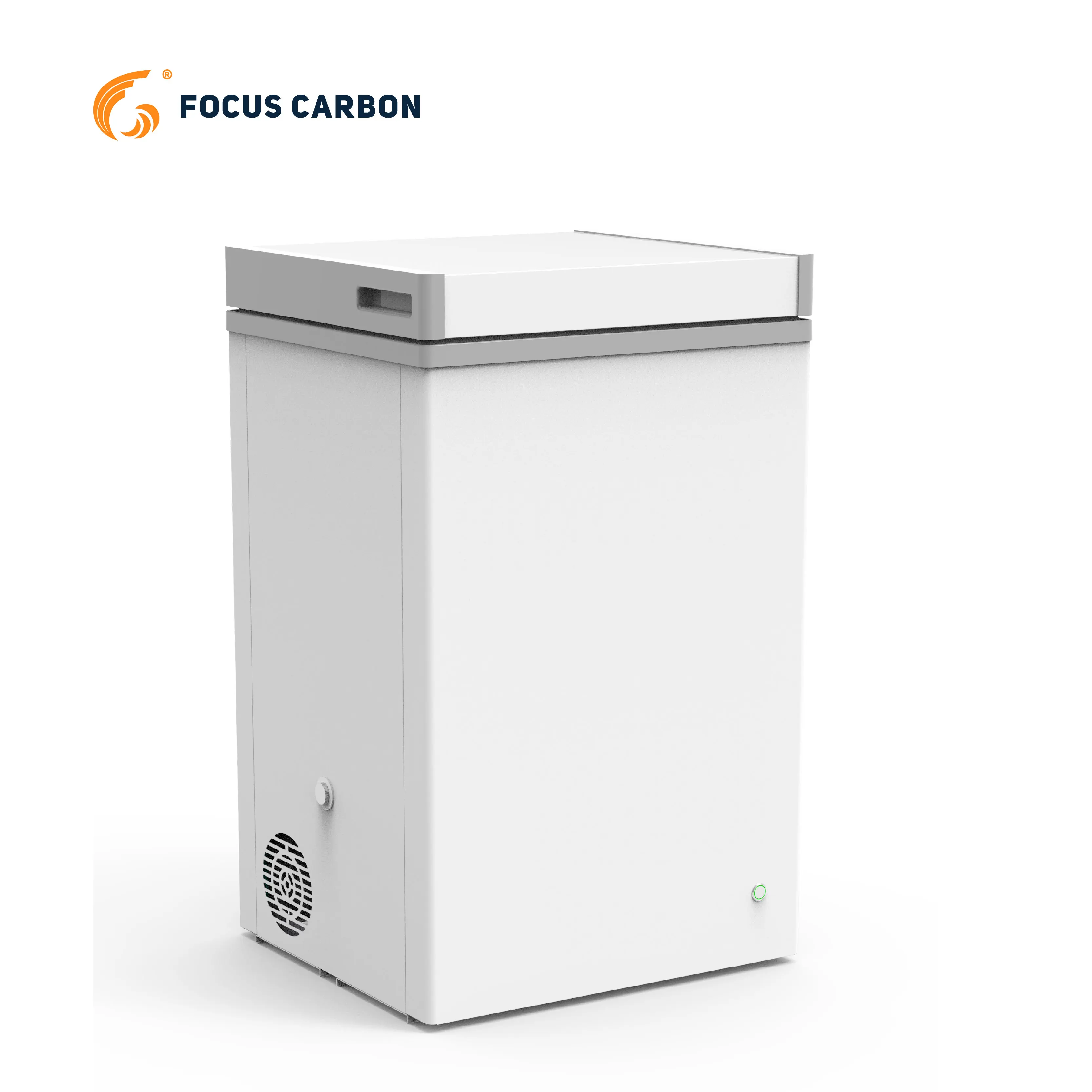 solar powered chest freezer room Low power consumption Christmas DC 60L vegetable and fruit freezer