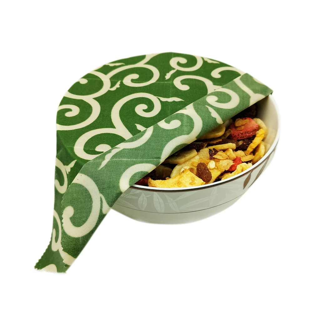 Beeswax Wrap Reusable Food Wrap for Food Storage Sustainable Organic and Eco Friendly Sandwich Bags 1 Large, 1 Medium, 1 Small