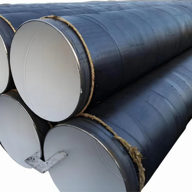 Factory Direct Sales ASTM API Certified Anti-Corrosion Steel Pipe Epoxy Powder Coated Chemical Gas Transportation Pipe