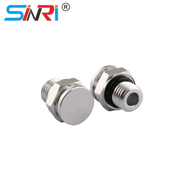 SINRI Factory Price Waterproof Breathable Pressure Valve M12 Breather Metal Vent Plug For Outdoor Enclosure