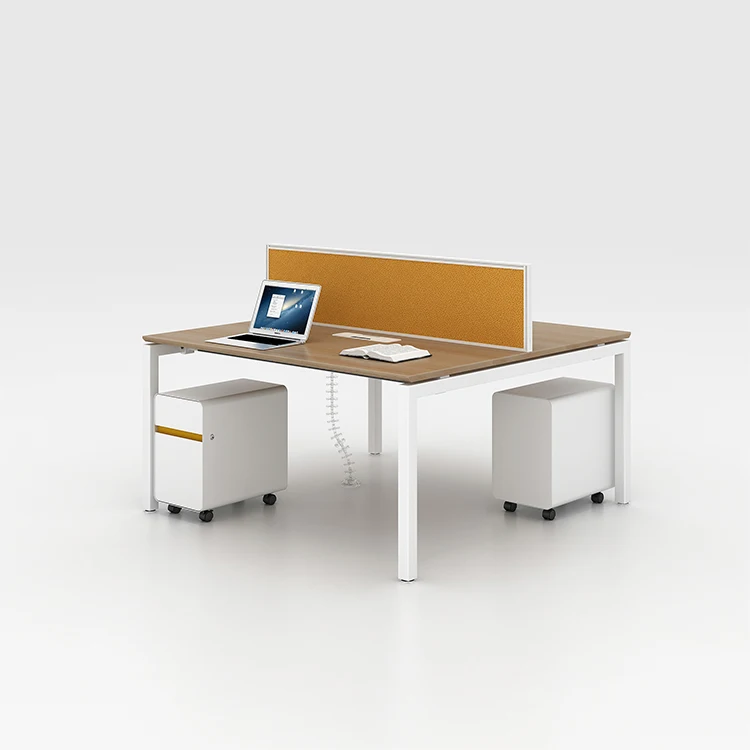 Factory Wholesale Open OPEN DESK Workstations Modular OFFICE 2 Person Workstation Office Desk