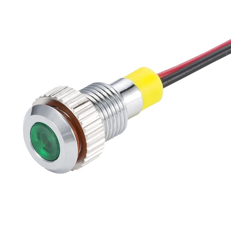 Flash Indicator Light 8mm Flash Indicator Lamp 6V Led Indicator Light Colorful Twinkle Pilot Lamp