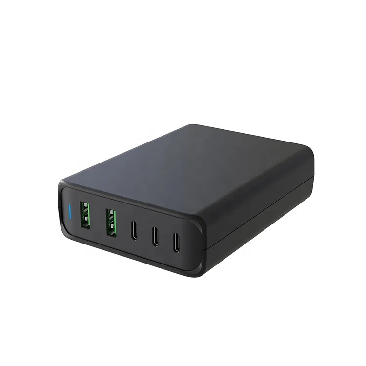  Заводская цена аксессуары для телефонов Usb-C 110 Вт Usb 5 портов зарядное устройство сертификат