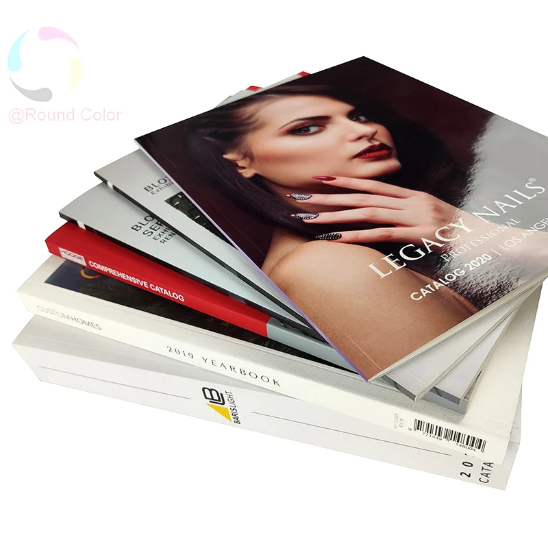 High Quality Cheap Custom Color Softcover Product Booklet Brochure Catalog  Printing