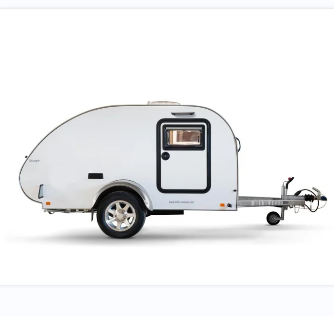
 Трейлер для путешествий Airstream в форме слезы, маленький внедорожный трейлер, автофургон 4x4, дорожные прицепы  