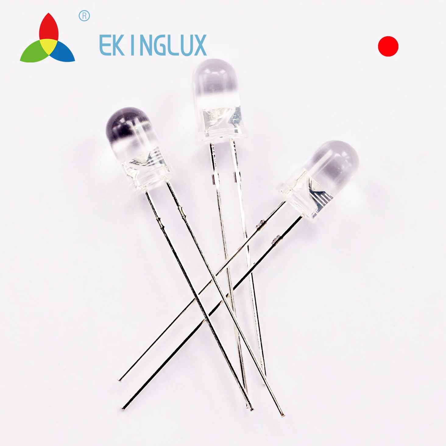  Ekinglux 5 мм светодиод 2 ноги красные светодиодные лампы яркость красный с поверхностным монтажом светодиодный epistar led Светодиодная лампа 1